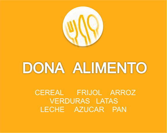 dona alimento centrada